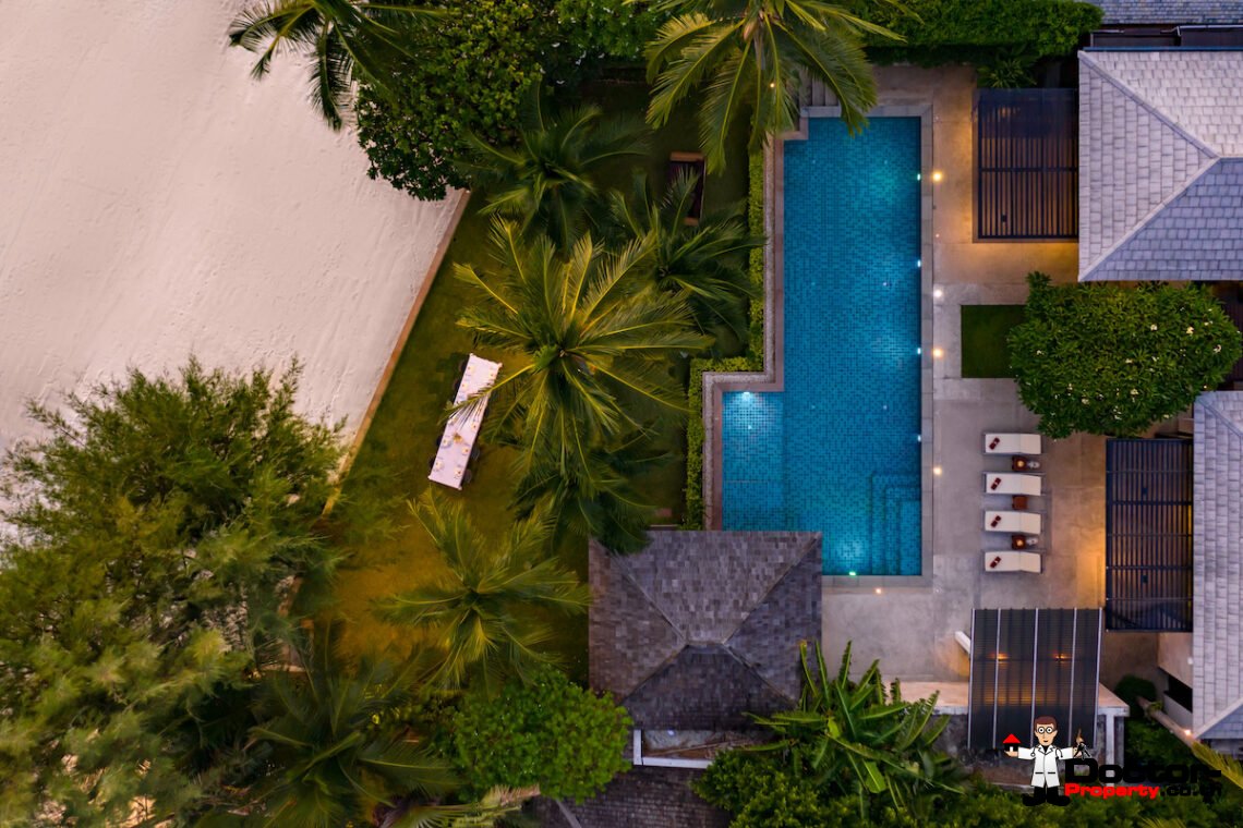 8 Bedroom Beachfront Villa – Lipa Noi, Koh Samui – For Sale